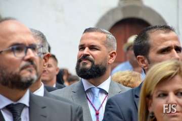 Telde, en la procesión capitalina de San Lorenzo
(Foto Francisco Javier Santana)